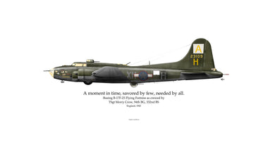 Artifact of History: “A moment in time, savored by few, needed by all.,” reflects TSgt Morry Crow’s service to WWII during it’s especially dark days.