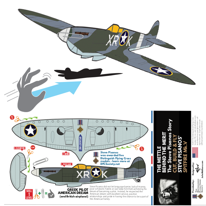 FREE - Spitfire Cut-Out PlaneCard™